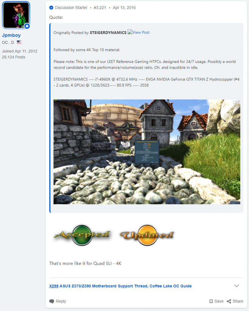 Overclock Forum Screenshot